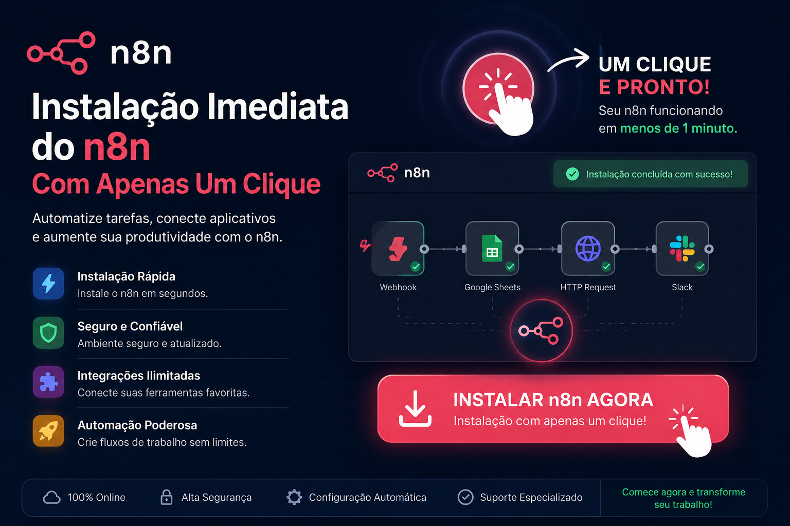Instalação de Um Clique
